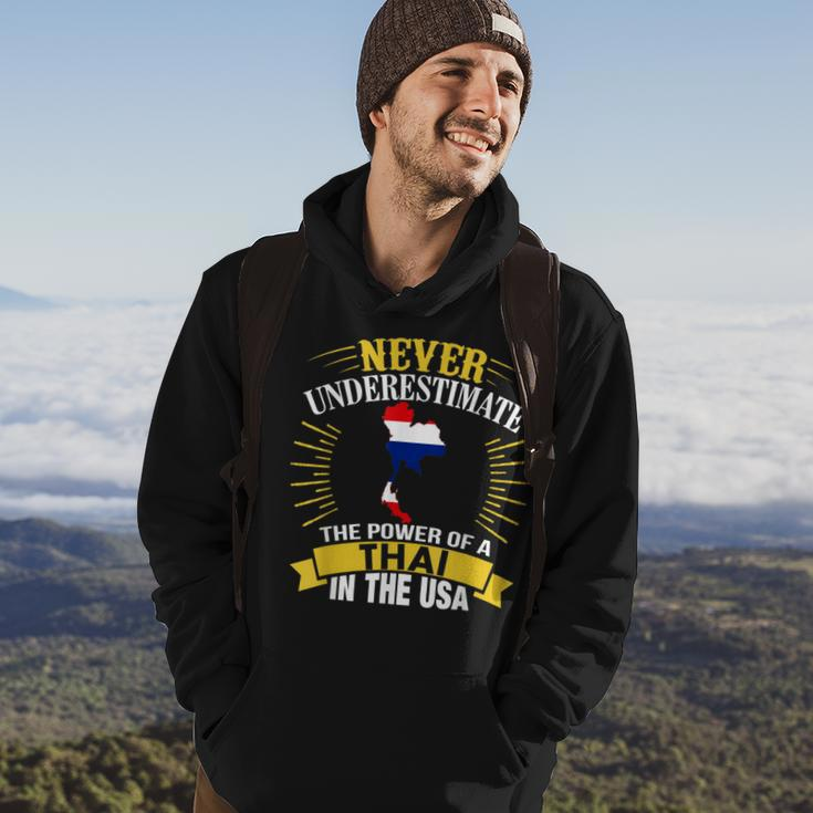 Never Underestimate The Power Of A Thai In Usa Hoodie Lifestyle