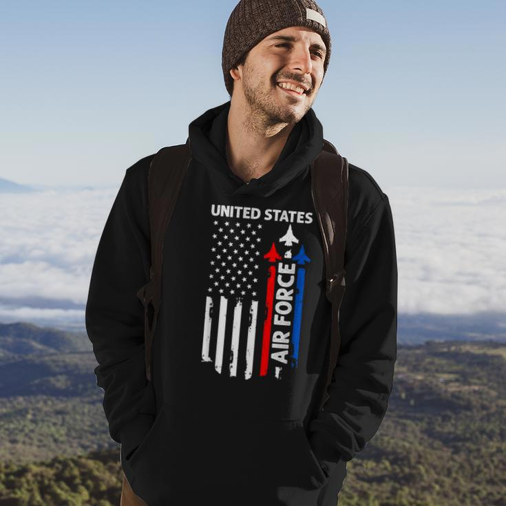United States Air Force American Usa Flag July 4Th Patriotic Hoodie Lifestyle