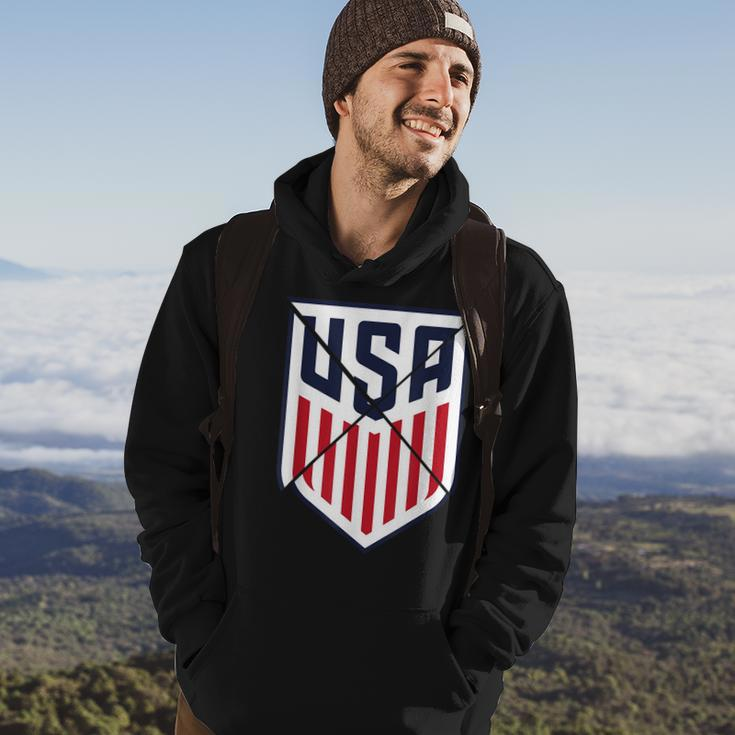 Usa & America - Soccer & Football Flag Jersey Hoodie Lifestyle