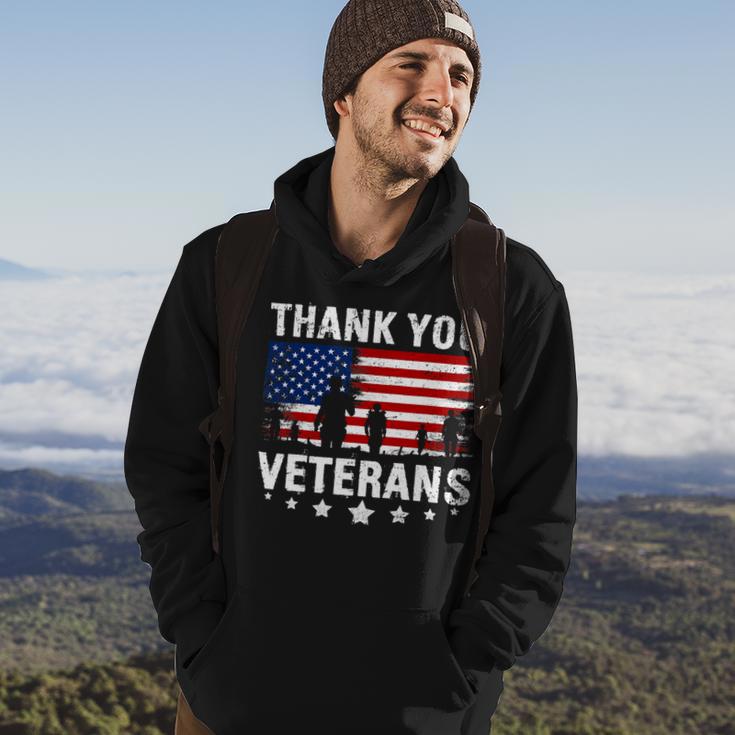 Veterans Day Presents Thank You Veterans 315 Hoodie Lifestyle