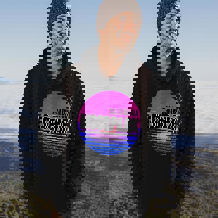 Vintage Moorpark Vaporwave California Hoodie Lifestyle