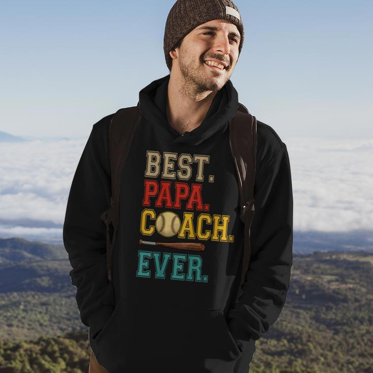 Vintage Papa Coach Ever Costume Baseball Player Coach Hoodie Lifestyle
