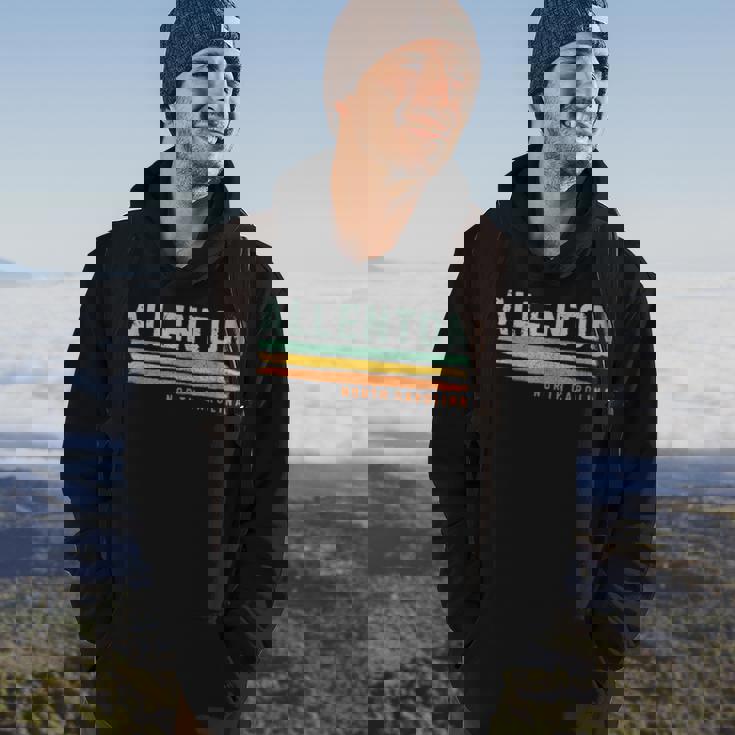 Vintage Stripes Allenton Nc Hoodie Lifestyle