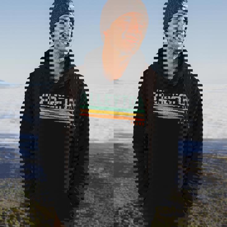 Vintage Stripes Alleyton Tx Hoodie Lifestyle