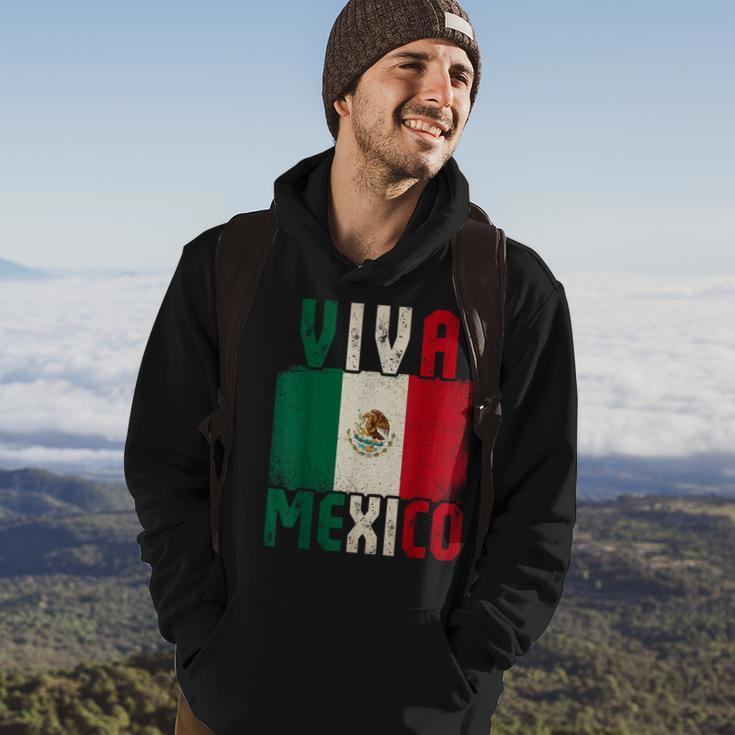 Viva Mexico Mexican Independence Day Mexican Flag Hoodie Lifestyle