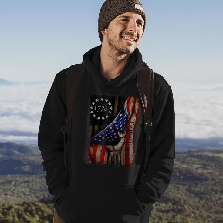 We The People American History 1776 4Th Of July Us Usa Flag Hoodie Lifestyle