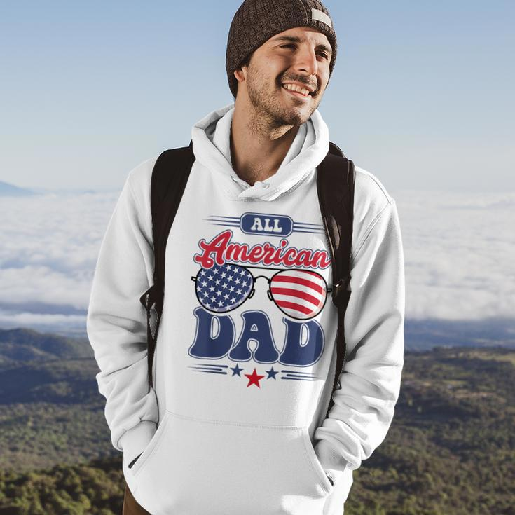 All American Dad 4Th Of July Family Matching Hoodie Lifestyle