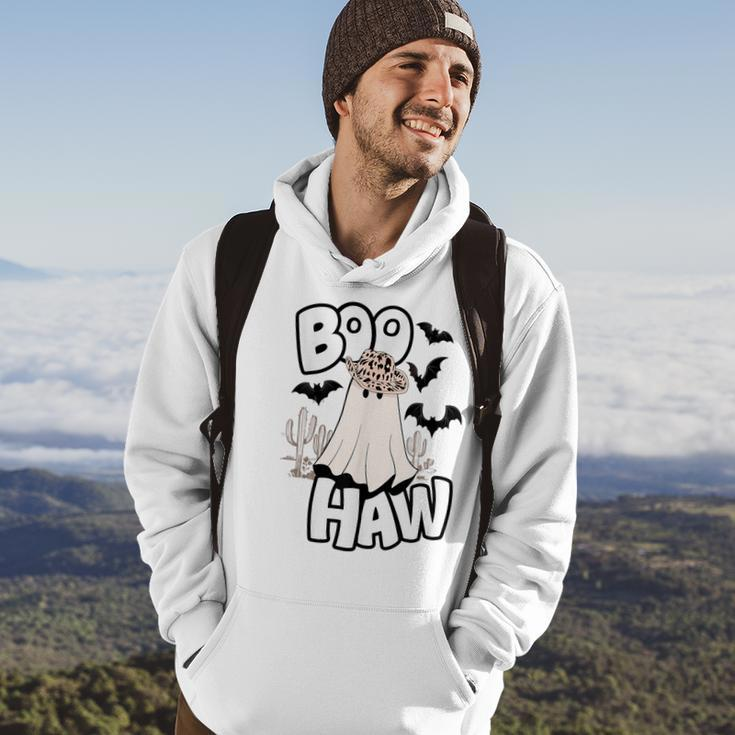 Boo Haw Retro Vintage Cowboy Ghost Ghost Funny Gifts Hoodie Lifestyle