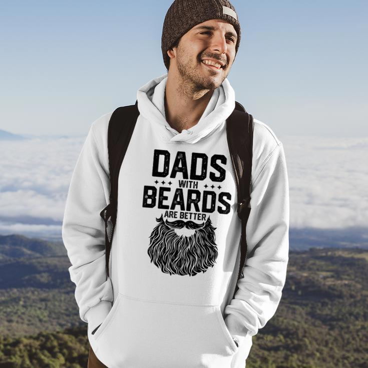 Dads With Beards Are Better For Dad On Fathers Day Hoodie Lifestyle