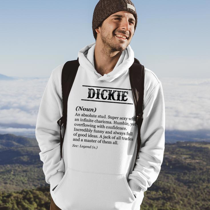 Dickie Name Definition | Funny Phrase Customized Mens Gift For Mens Hoodie Lifestyle