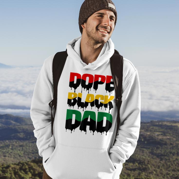 Dope Black Dad Father’S Day Gift For African American Father Gift For Mens Hoodie Lifestyle