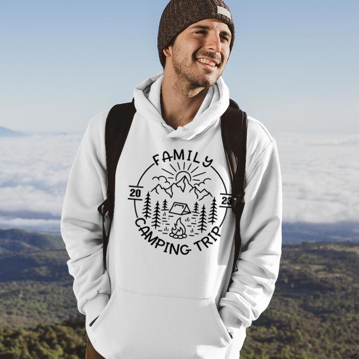 Family Camping Trip 2023 Nature Lover Hoodie Lifestyle