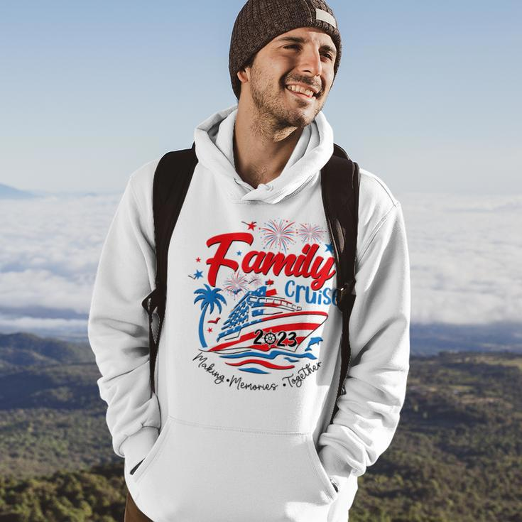 Family Cruise 2023 Making Memories Together 4Th Of July Hoodie Lifestyle