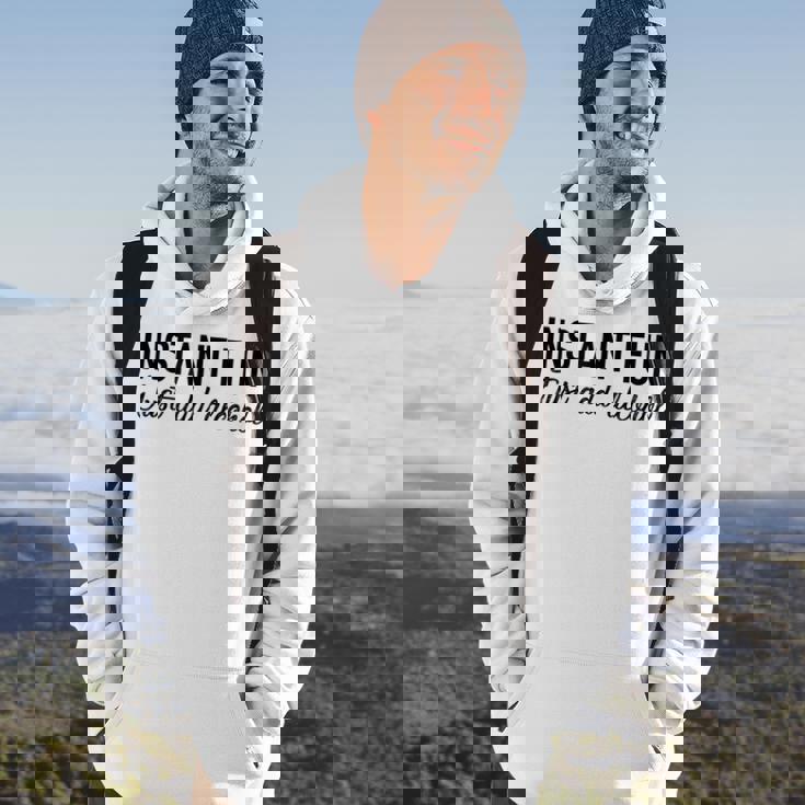 Funny Alcohol - Instant Fun Just Add Alcohol Hoodie Lifestyle