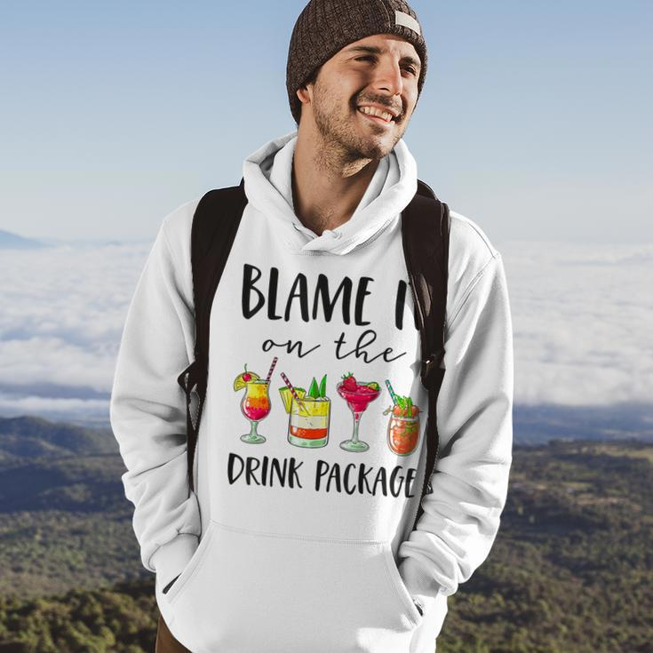 Cruise Blame It On The Drink Package Hoodie Lifestyle