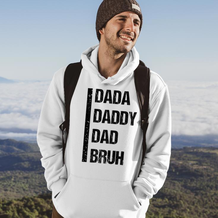 Funny Fathers Day Dada Daddy Dad Bruh 2023 Hoodie Lifestyle