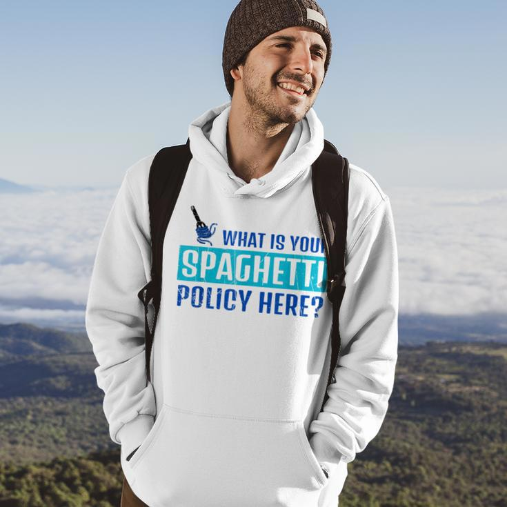 What Is Your Spaghetti Policy Italian Chefs Hoodie Lifestyle
