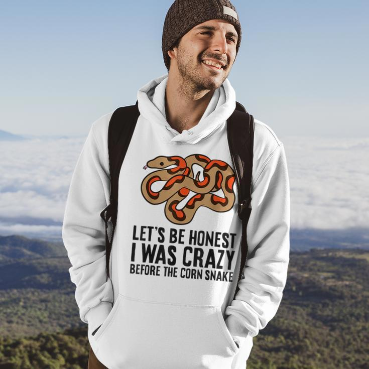 Lets Be Honest I Was Crazy Before The Corn Snake Gifts For Snake Lovers Funny Gifts Hoodie Lifestyle