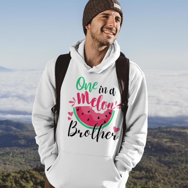 One In A Melon Brother Summer Birthday Party Matching Hoodie Lifestyle