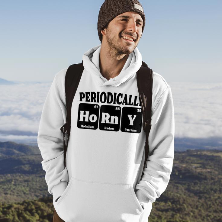 Periodically Horny Adult Chemistry Periodic Table Hoodie Lifestyle