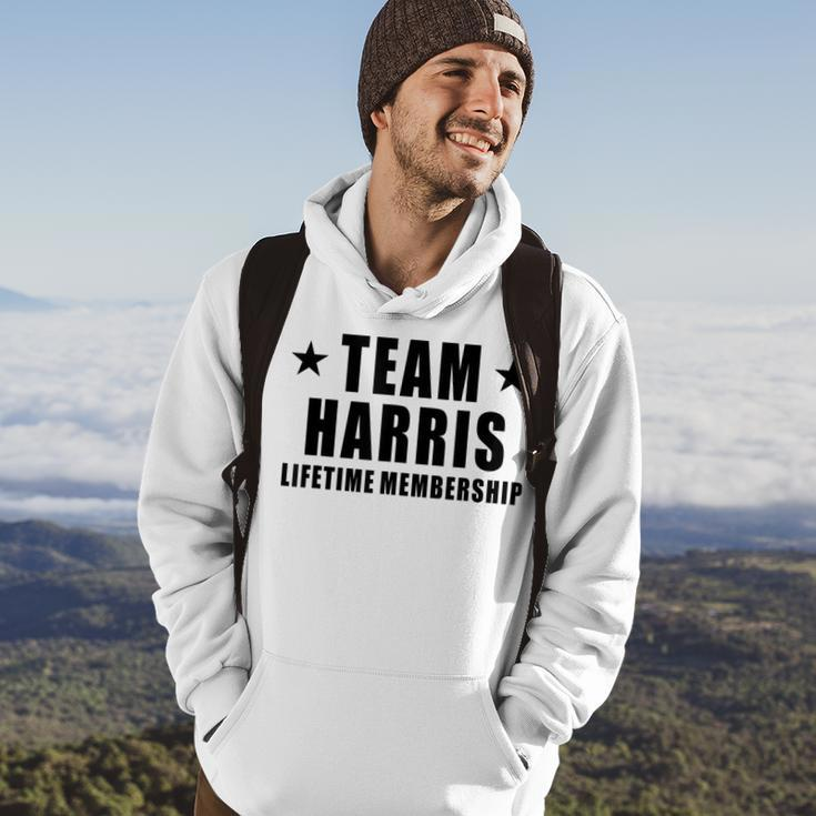 Team Harris Lifetime Membership Funny Family Last Name Hoodie Lifestyle