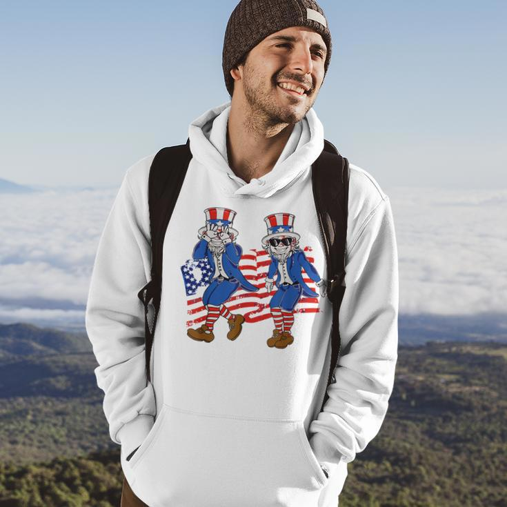 Uncle Sam Griddy 4Th Of July Happy Independence Day 2023 Fun Hoodie Lifestyle