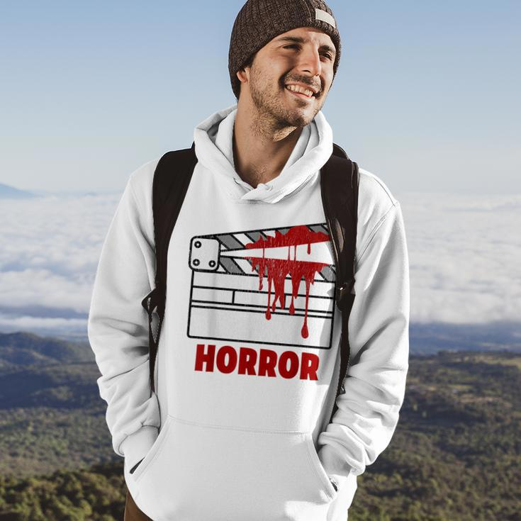 Vintage Horror Flick Halloween Scary Horror Movie Horror Halloween Funny Gifts Hoodie Lifestyle