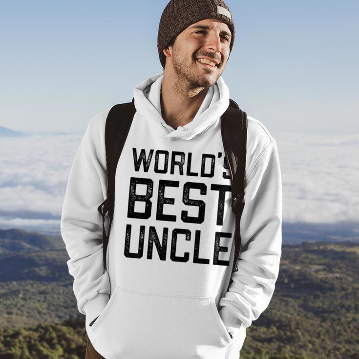 Worlds Best Uncle Gift For Uncle Hoodie Lifestyle