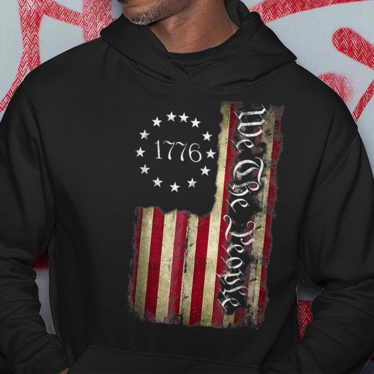 1776 We The People Patriotic American Flag 4Th Of July Usa Hoodie Unique Gifts