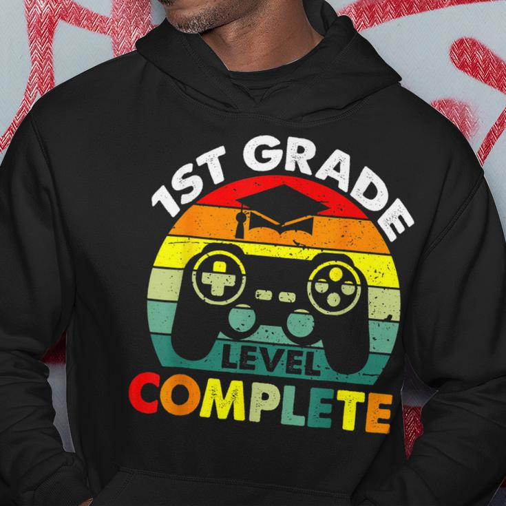 1St Grade Level Complete Gamer Last Day School Boy Vintage Hoodie Unique Gifts