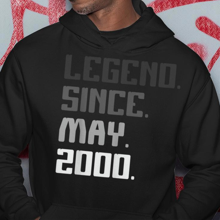 21St Birthday Gifts 21 Years Old Legend Since May 2000 Hoodie Unique Gifts