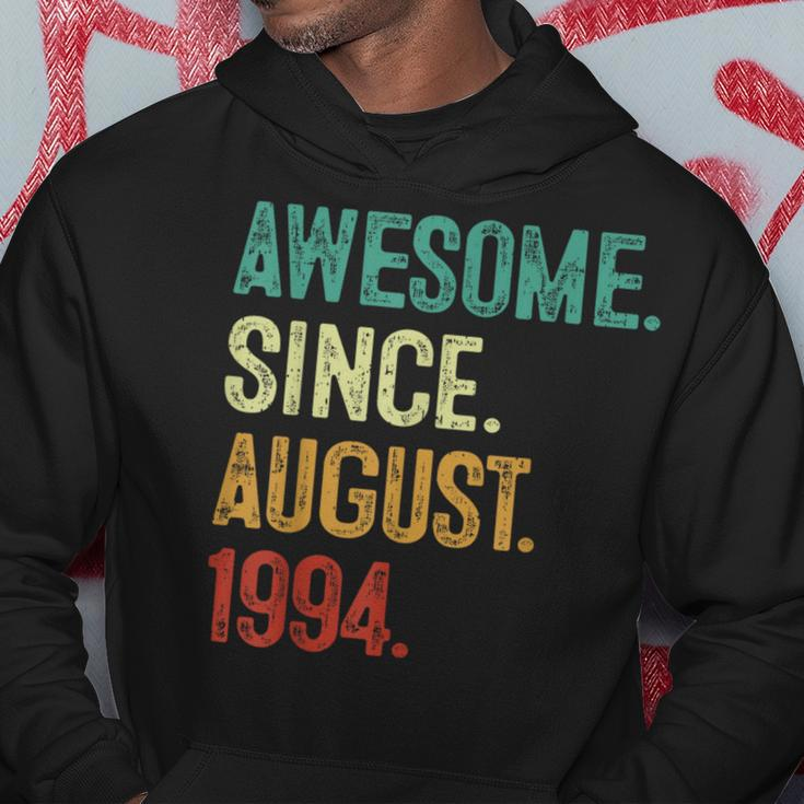 29 Year Old Awesome Since August 1994 29Th Birthday Hoodie Unique Gifts