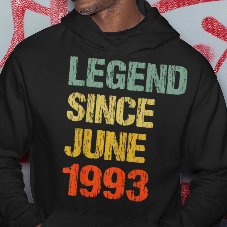 30 Year Old 30Th Birthday Gifts Legend Since June 1993 Hoodie Unique Gifts