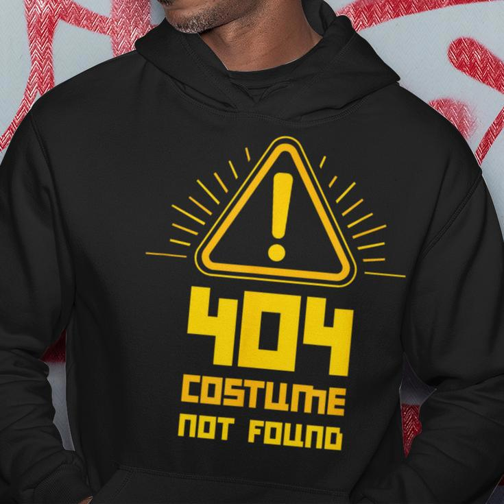 404 Error Costume Not Found Computer Glitch Hoodie Unique Gifts