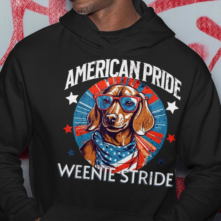 4Th Of July Funny Dachsund Weiner Dog Weenie Usa America Hoodie Unique Gifts