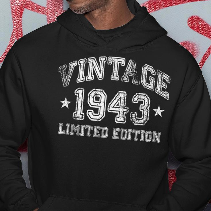 80 Years Old Gift Decoration Vintage 1943 80Th Birthday Hoodie Unique Gifts