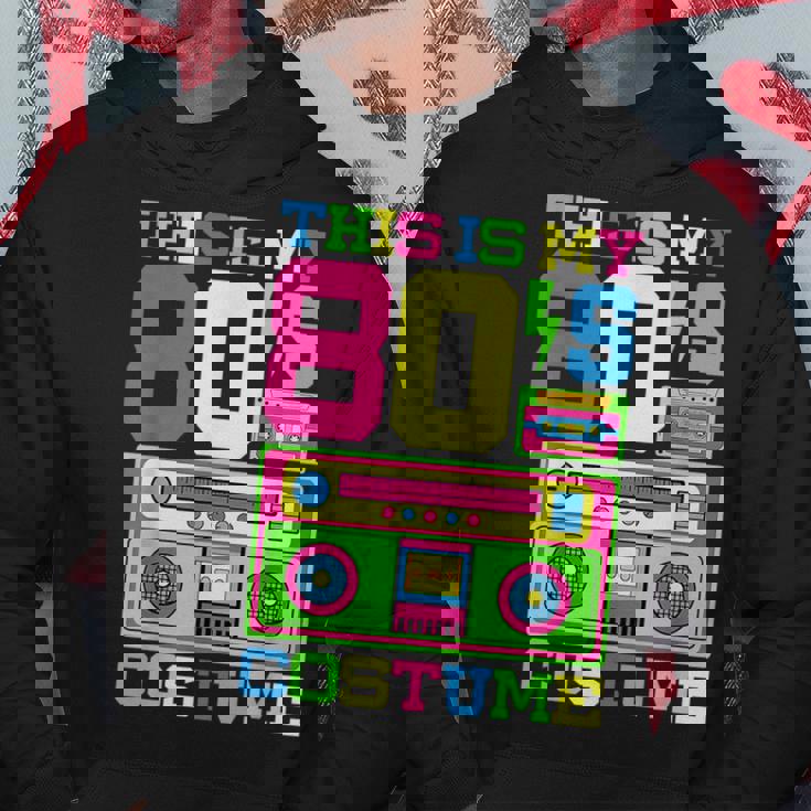 80S Costume 1980S Theme Party Eighties Styles Fashion Outfit 80S Vintage Designs Funny Gifts Hoodie Unique Gifts