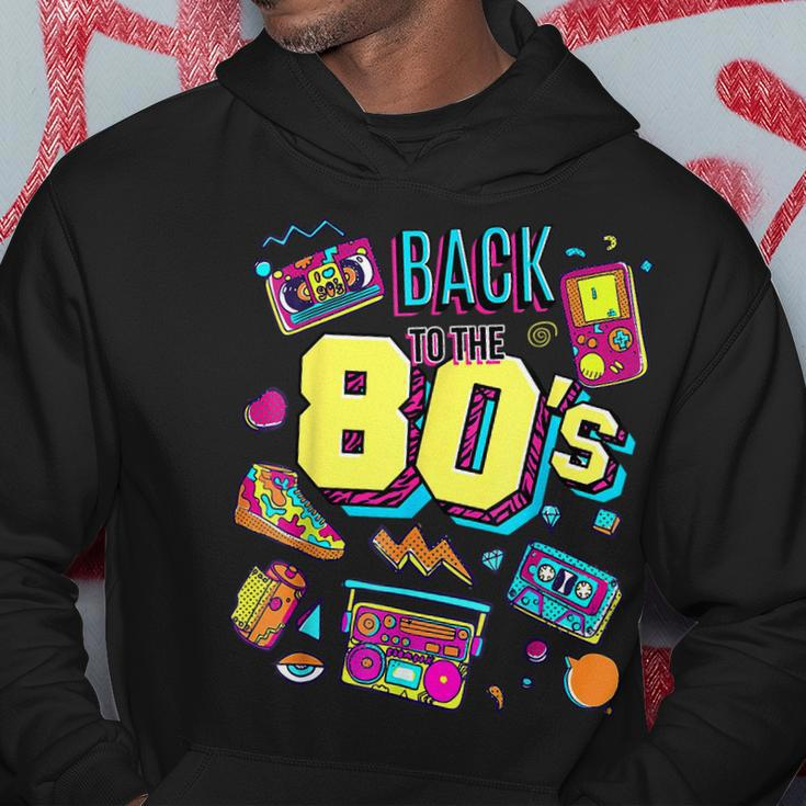 Back To The 80S Costume Party Retro Hoodie Unique Gifts