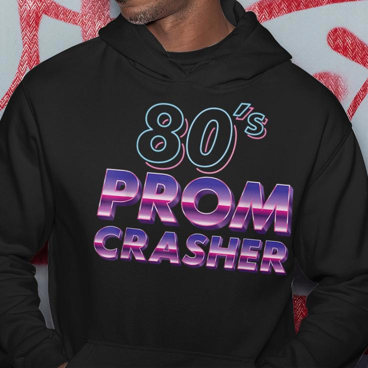 80S Prom Party Crasher Funny Prom Theme Costume Halloween Hoodie Unique Gifts