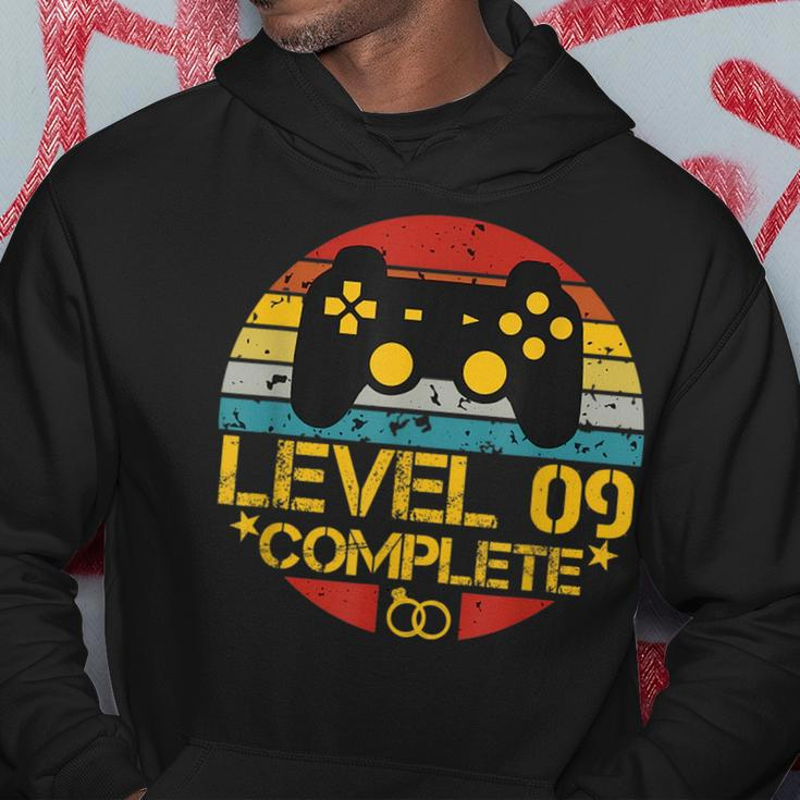 9Th Wedding Anniversary Gift Level 9 Complete Since 2011 Hoodie Unique Gifts