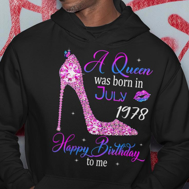A Queen Was Born In July 1978 Happy 45Th Birthday To Me Hoodie Unique Gifts