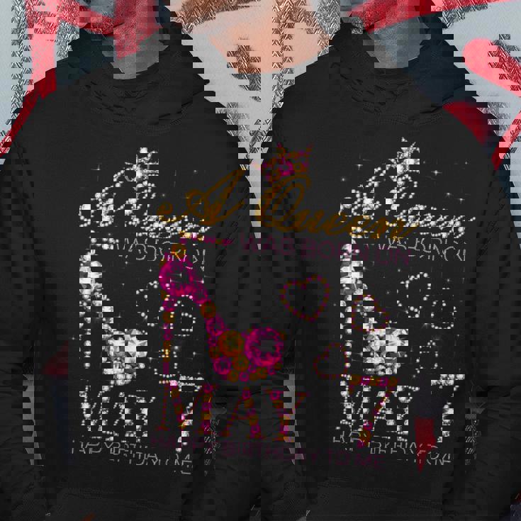 A Queen Was Born On May 7 Happy Birthday To Me 7Th May Hoodie Unique Gifts