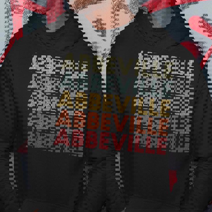 Abbeville Alabama Abbeville Al Retro Vintage Text Hoodie Unique Gifts