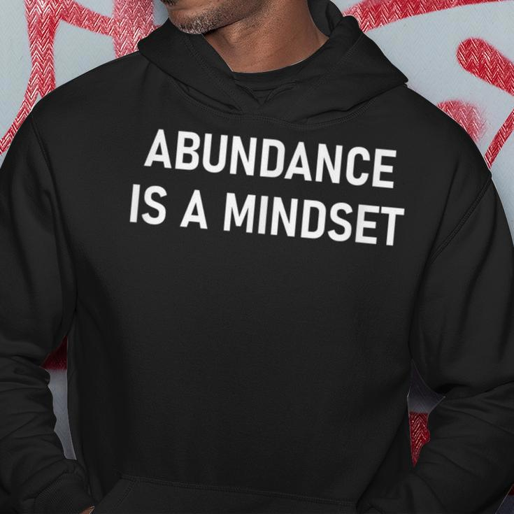 Abundance Is A Mindset Affirmations Inspirational Quotes Hoodie Unique Gifts