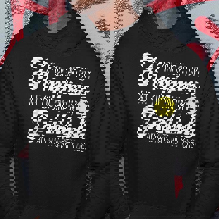 Addicted Pickleball Addict Funny Pickleball Dad Player Hoodie Unique Gifts