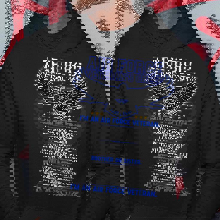 Air Force Veterans Creed Im An Air Force Veteran Hoodie Unique Gifts