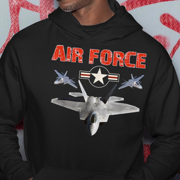 Air Force Vintage Rounde L Air Force Veteran Gift Hoodie Unique Gifts