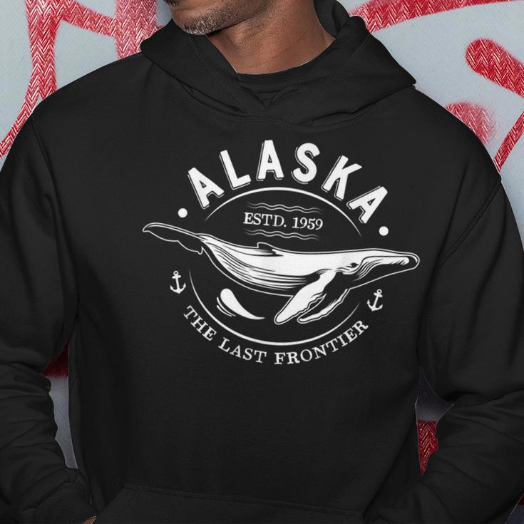 AlaskaThe Last Frontier Whale Home Cruise Gifts Hoodie Funny Gifts