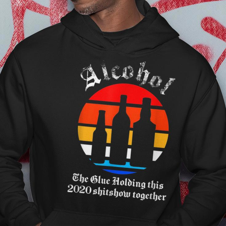 Alcohol Holding This 2020 Shitshow Together - 2020 Sucks Hoodie Unique Gifts