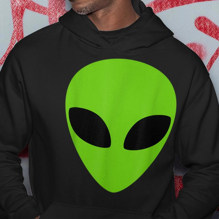 Alien Head Weird Halloween Space Ufo Green Extraterrestrial Hoodie Unique Gifts